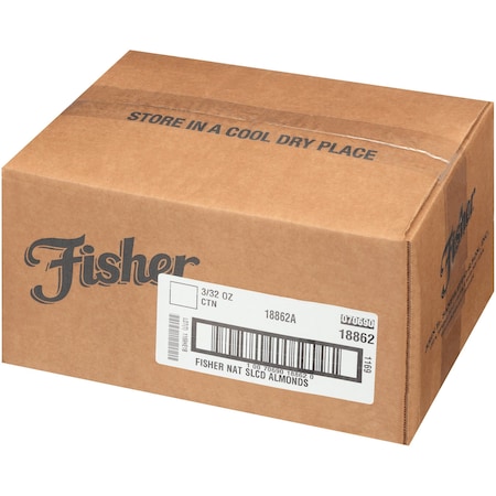Fisher Fisher Natural Sliced Almonds 32 oz., PK3 18862A